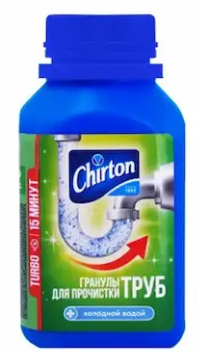 Ср-во Chirton 300г. Для прочистки труб холодной водой (24)