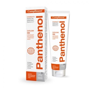 Крем Compliment 75мл. бальзам Panthenol при ожогах