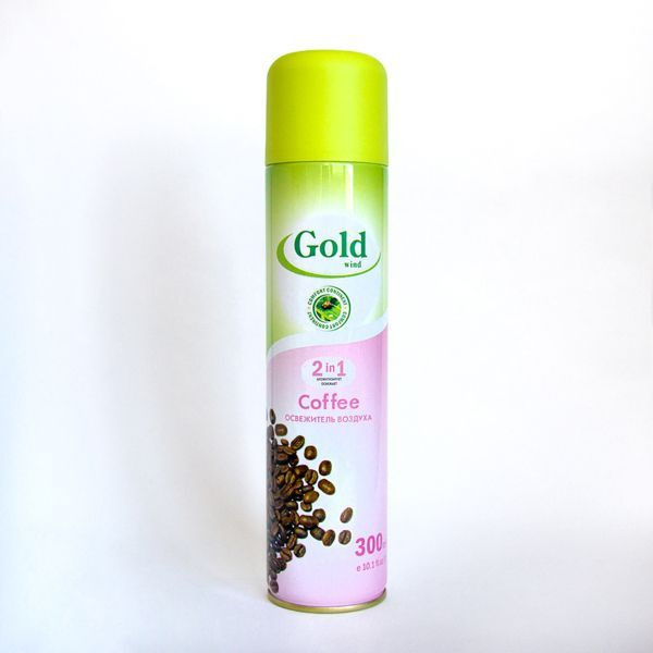 Освежитель воздуха Gold 300мл. Coffee (12)