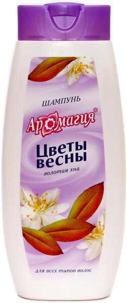 Шампунь Цветы весны 430г. Золотая хна 7091