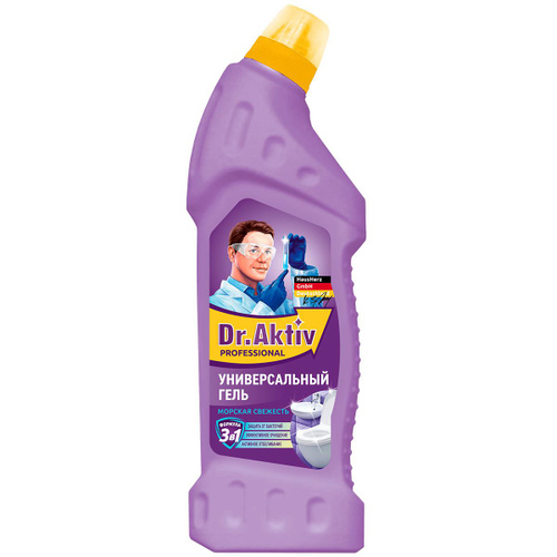 Ср-во Dr.AKTIV 750мл. универс. с антибак. и отбел. эффектом (12)