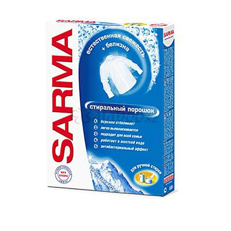 Стир.порошок Сарма ручн. 400гр.