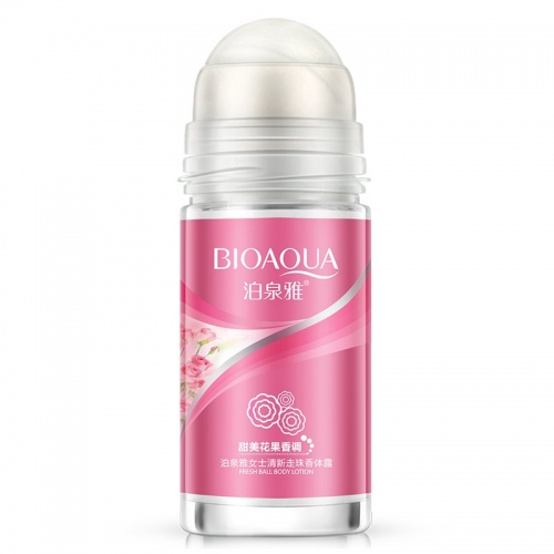 Дез. шарик Bioaqua 50мл. жен. Аромат розы**
