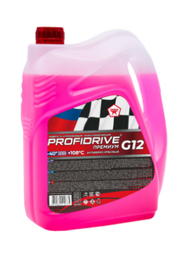 Антифриз PROFIDRIVE 4,6кг. -40 G12 Красный