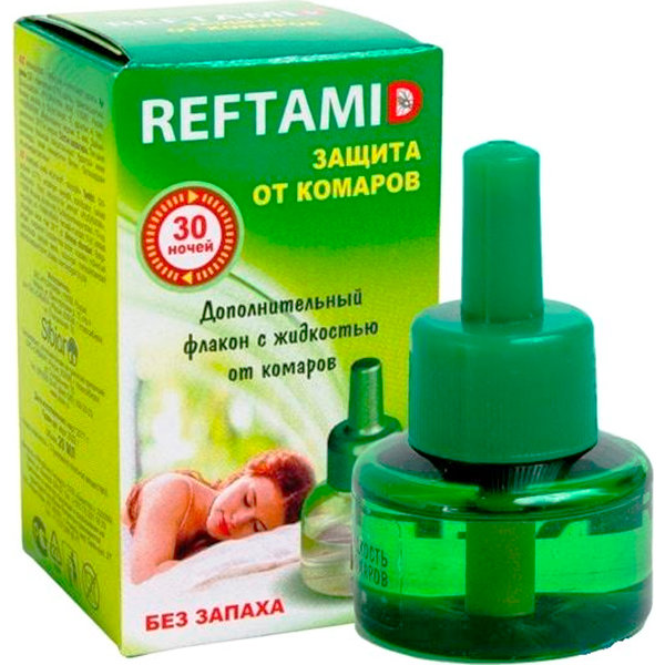 Жидкость от комаров Рефтамид + фумигатор 45дней (16)