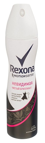 Дез. спрей Rexona 150мл. жен. Чистый бриллиант (6)
