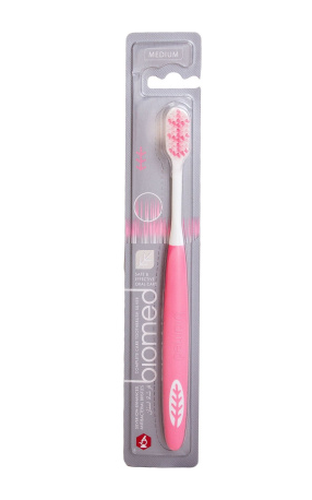 Зубная щетка BIOMED Silver средняя (48)