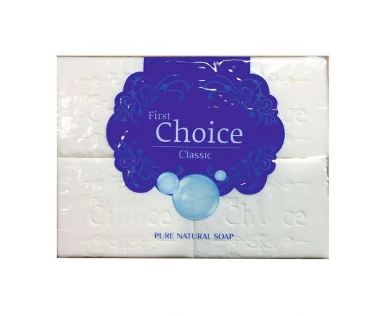 Мыло First choise отбеливающее 4*125г.  хоз. Классическое Индонезия (21)***