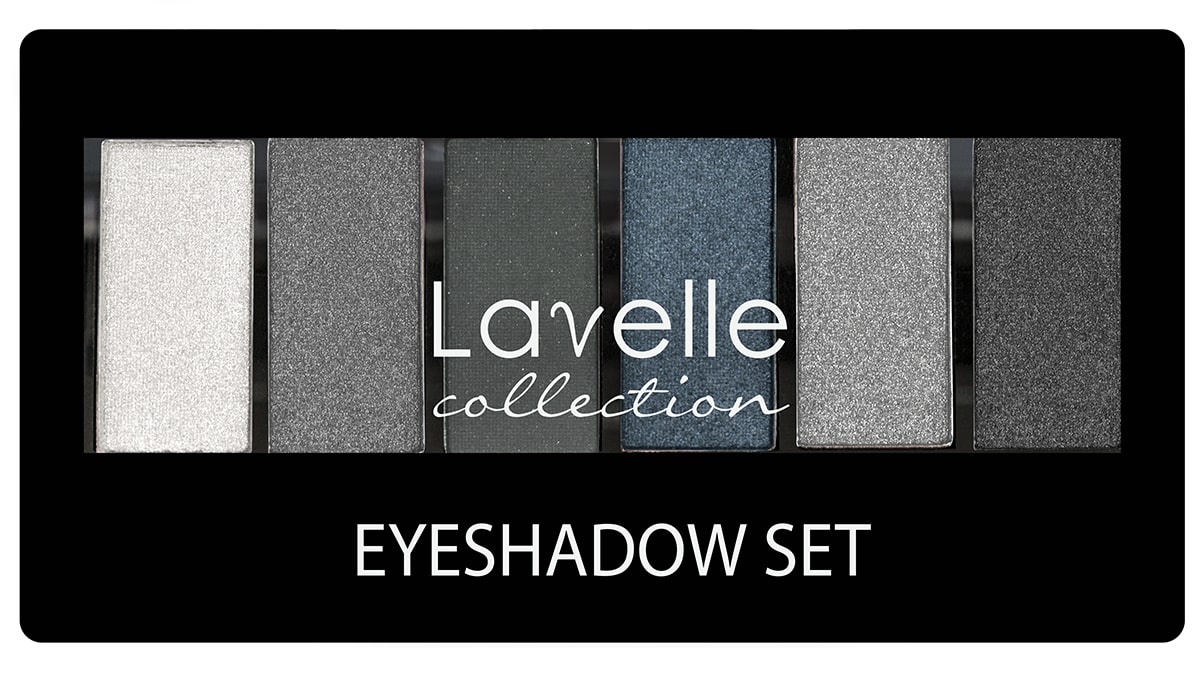 Тени для век LavelleCollection 6-цв
