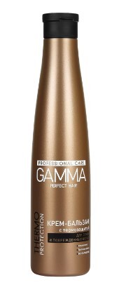 Бальзам Gamma Perfect Hair 350мл. д/сухих, поврежденных волос с термозащитой