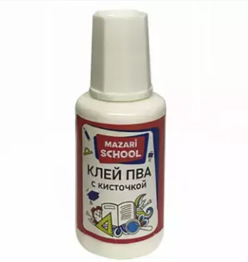 Клей ПВА 20гр. Mazari с кист. (96)