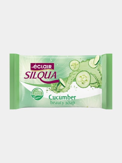Мыло ЕCLAIR SILQUA 140г. Огуречный (45)