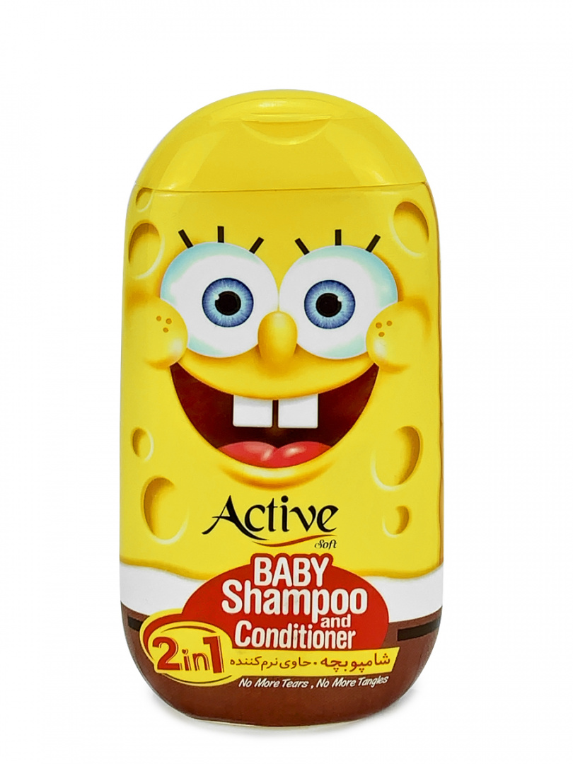 Шампунь Active 280мл. дет. 2в1 Sponge bob (12)