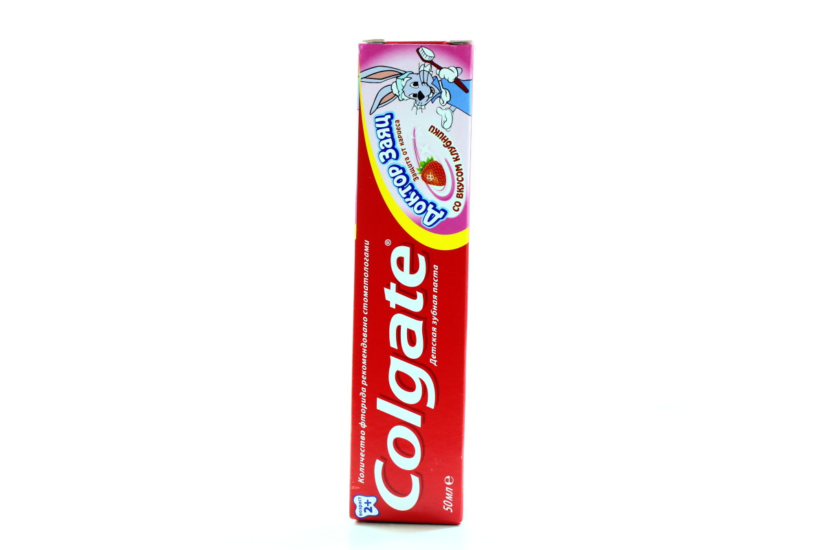 Зубн.паста Colgate 50мл. Доктор Заяц Клубника (48)
