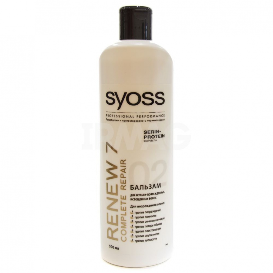 Бальзам SYOSS 500мл. renew д.повр./истощ.