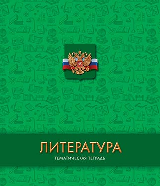 Тетрадь 48л. предм. Апплика выб УФ-лак Литература (80)