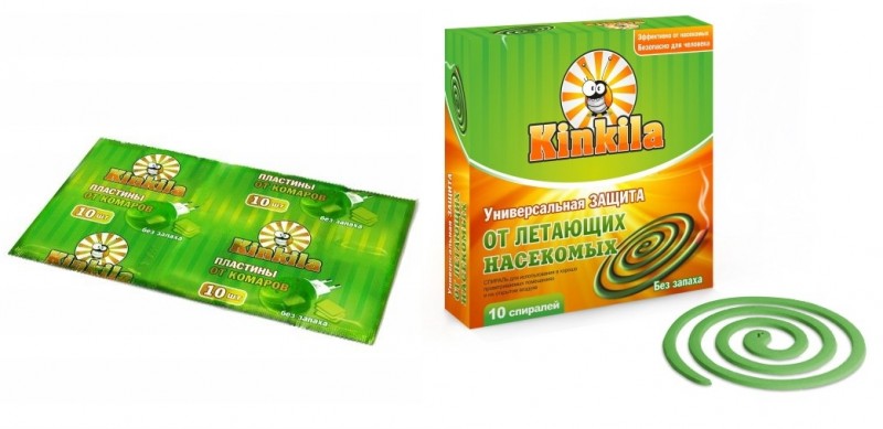Спирали от комаров Kinkila 15шт.