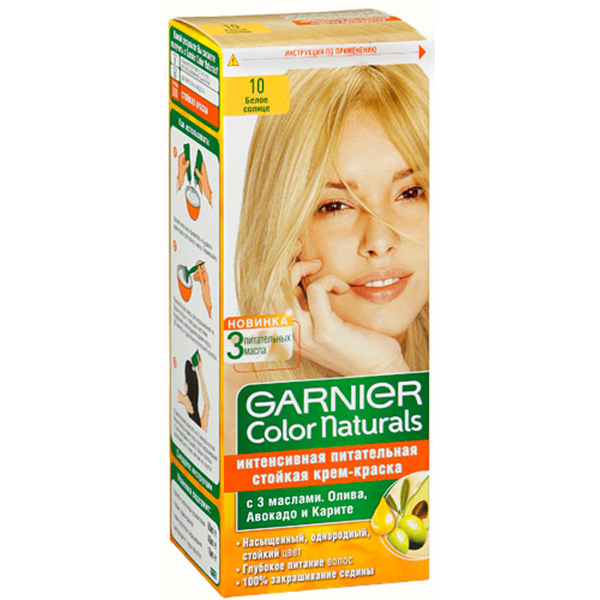 Краска д/волос Garnier Color Naturals 10 Белое солнце (12)