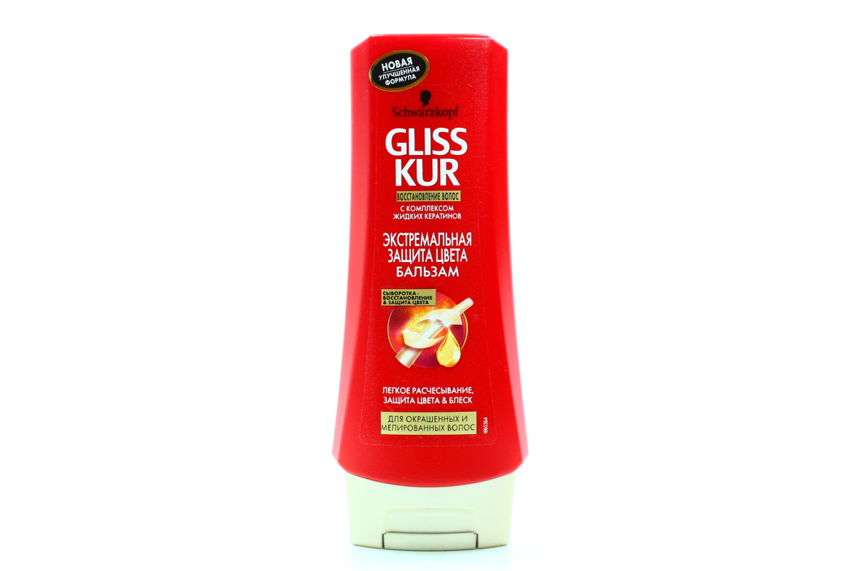 Бальзам Gliss Kur 200мл. Защита цвета