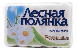Мыло Лесная полянка 5*75г. Ромашка