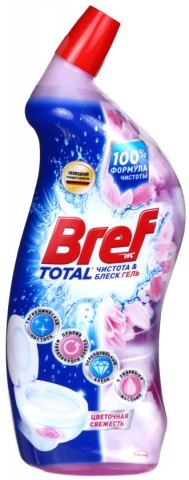 Ср-во Bref 700мл. Чистота и блеск Цветочная свежесть