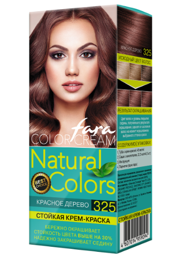 Краска д/волос ФАРА Natural Colors 325 Красное дерево (6)