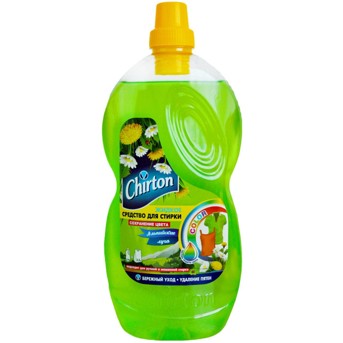 Стир.жидкость Chirton 1.81л. Для цветных тканей Альпийские луга (6)