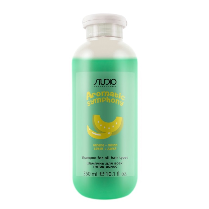 Шампунь KAPOUS 350мл. Банан и дыня AROMATIC SYMP
