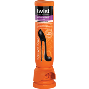 Дезодорант для обуви Twist Casual 100мл. с насадкой аэрозоль