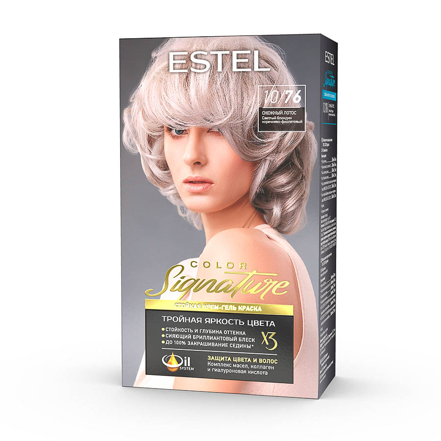 Краска д/волос Estel color signature 10/76 Снежный лотос (12)