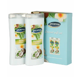 ПН/ЖЕН. Биокрим Кокосовое молочко (шамп. +бальз.) 55101