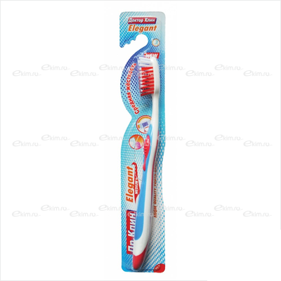 Зубная щетка Dr Clean Элегант Медиум 5330  (уп12шт)