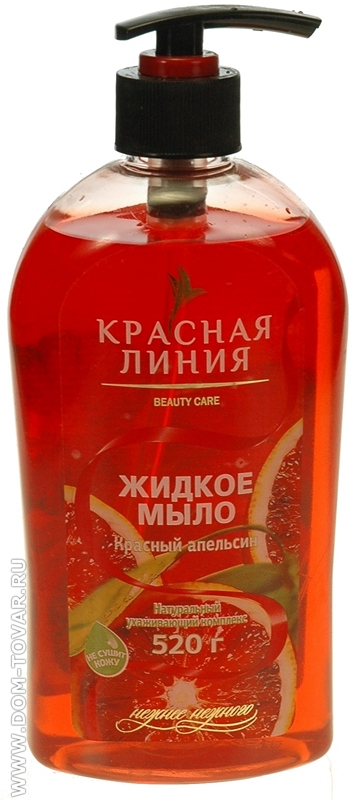 Мыло жидк. Красная линия 520мл. Арбуз
