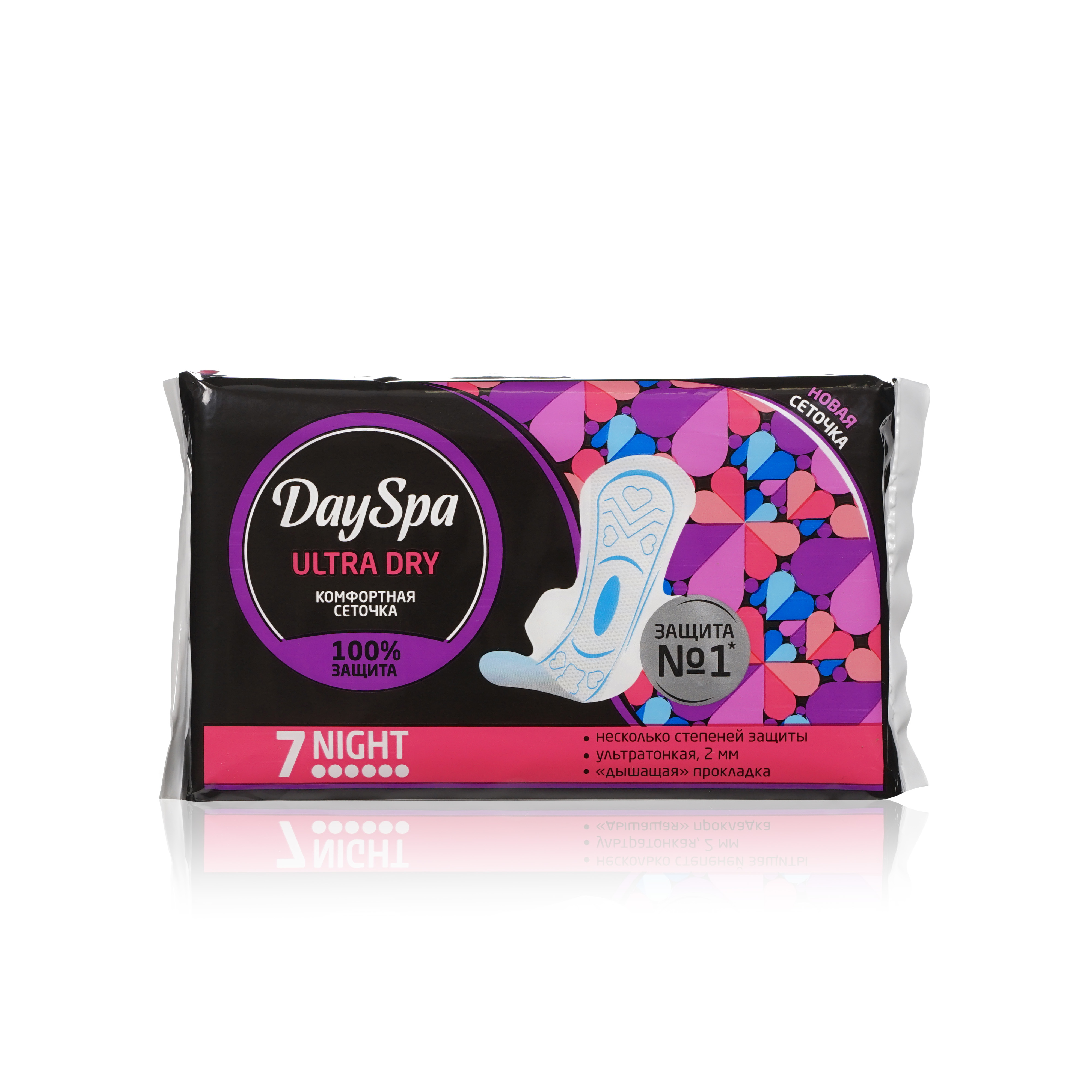 Прокладки DAY SPA Ultra Dry Night 7шт. (48)