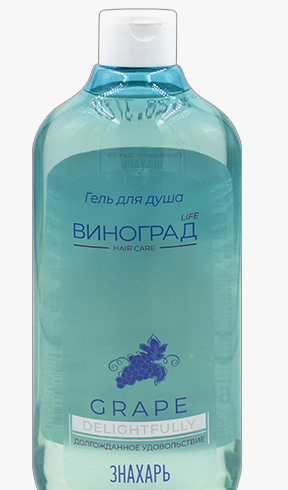 Гель для душа Знахарь 600мл. Виноград 01253 (9)