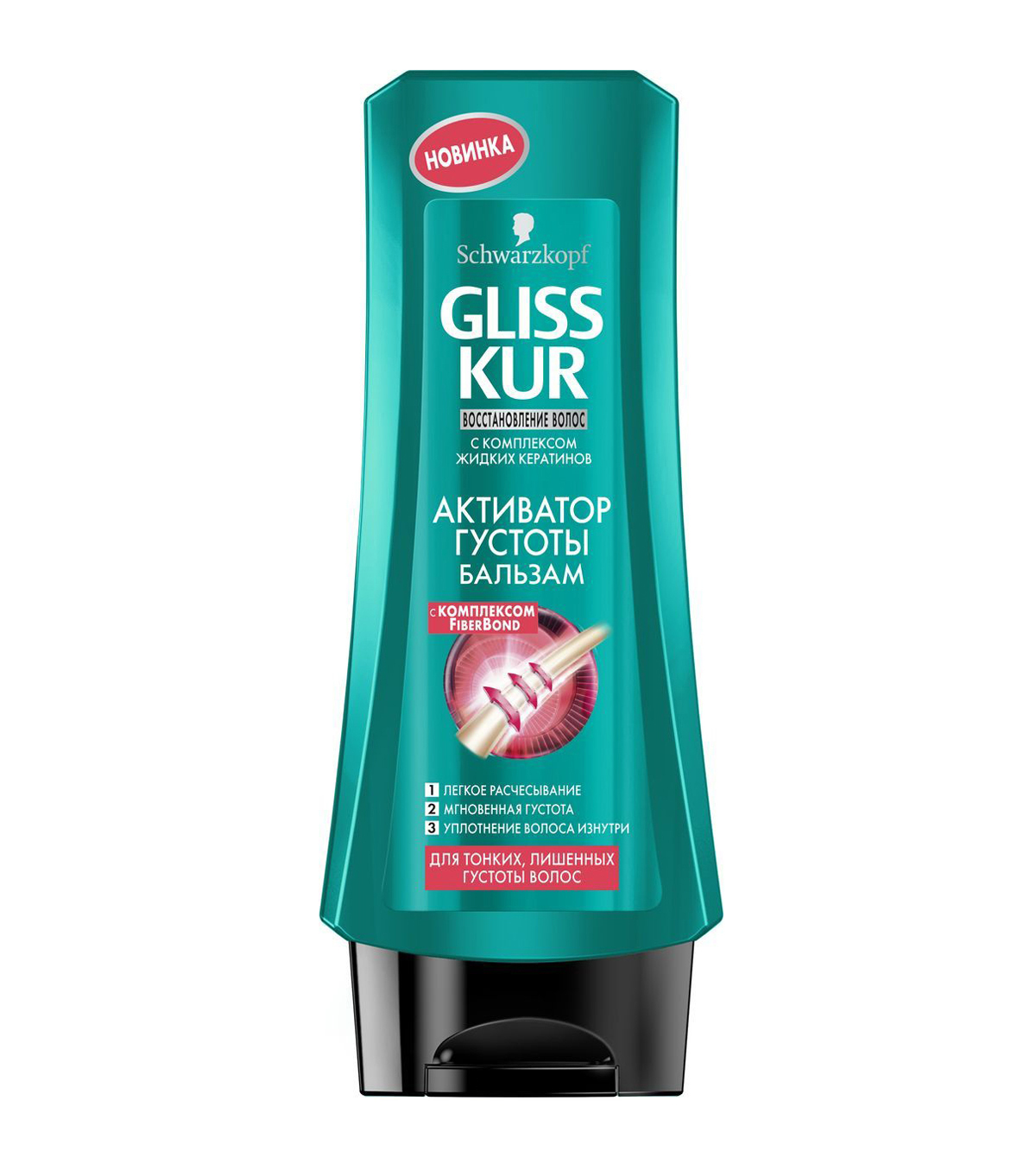 Бальзам Gliss Kur 200мл. Активатор густоты