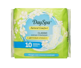 Прокладки DAY SPA Natural Comfort Normal 10шт. (48)