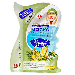 Маска д/лица Setoff Натуральные масла керамиды тк.
