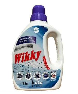 Стир.гель Wikky 1,5л. Морская свежесть (8)