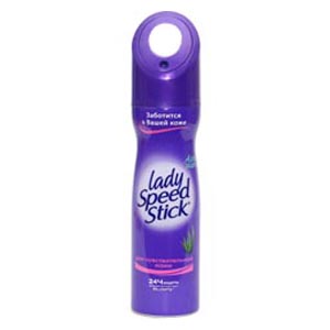 Дез. спрей LadySpeedStick 150мл. жен. Алоэ