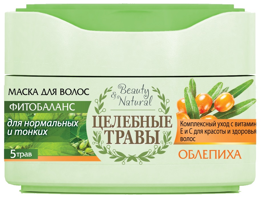 Маска д/волос Целебные травы 220мл. Облепиха