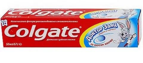 Зубн.паста Colgate 50мл. Доктор Заяц Жвачка (48)