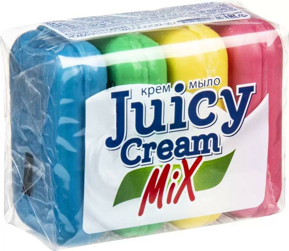Мыло Аистенок 4*90г. Juicy cream Микс