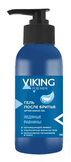 Гель п/бритья Викинг 150мл. Ледяные равнины