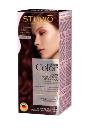 Краска д/волос Studio Ultima Color 5.65 Королевский гранат (8)