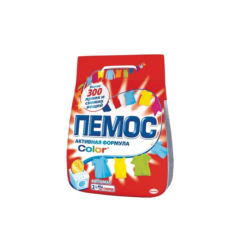 Стир.порошок Пемос авт. 2кг. Колор (6)