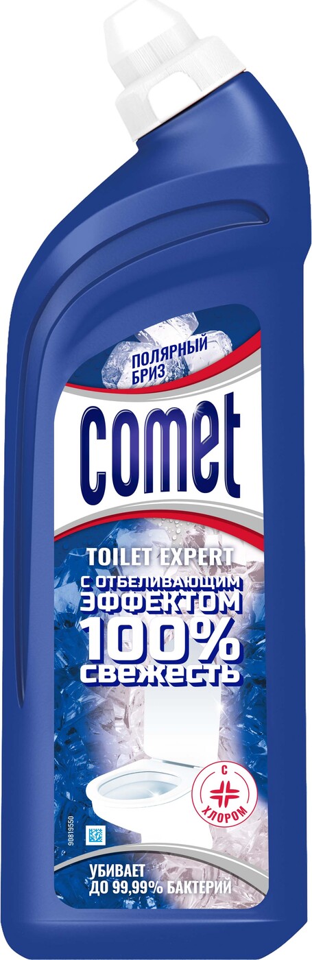 Ср-во Комет 700мл. Гель Полярный бриз д/туалета