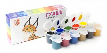 Гуашь 12цв. Луч ZOO