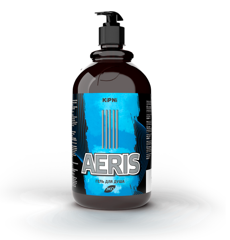 Гель для душа Kipni 1л. Aeris***