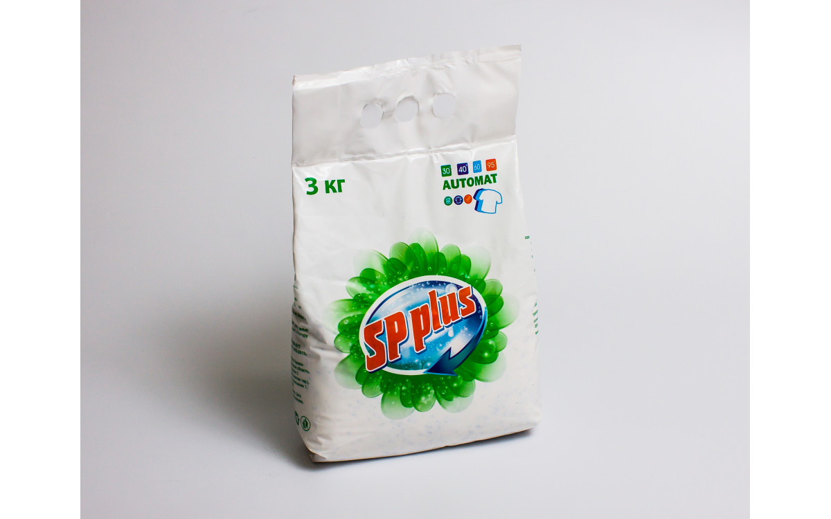 Стир.порошок sp plus авт. 3кг.